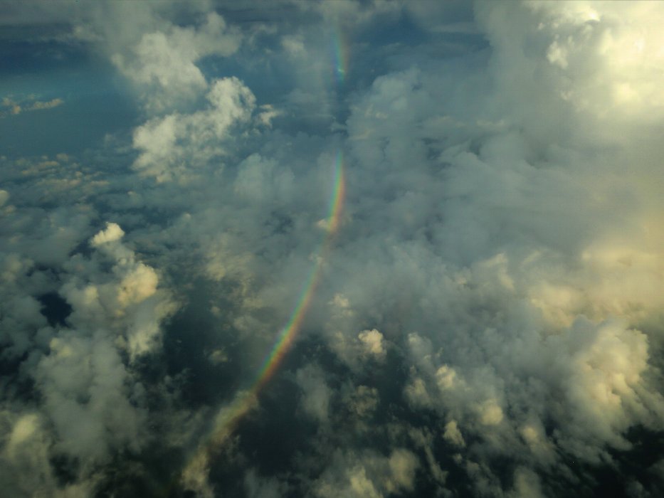 虹と雲海